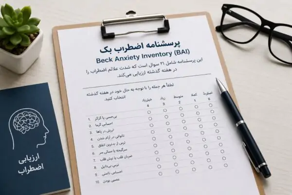 پرسشنامه اضطراب بک